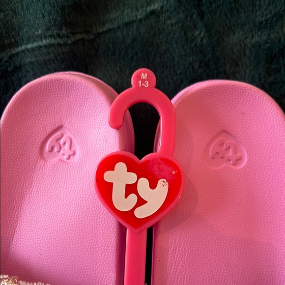 Pink TY Plush Cat Slides brand new - Picture 5 of 5
